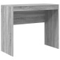 vidaXL Scrivania con Storage Grigio Sonoma Legno Ingegnerizzato