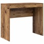 vidaXL Scrivania con Stoccaggio Legno Vecchio Legno Ingegnerizzato