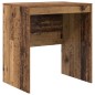 vidaXL Scrivania con spazio di archiviazione Legno Vecchio Legno ingegnerizzato