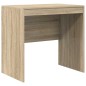 Scrivania vidaXL con spazio di archiviazione Rovere Sonoma Legno ingegnerizzato