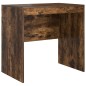 Scrivania con Storage vidaXL Rovere Affumicato Legno Ingegnerizzato