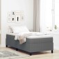 vidaXL Letto a Rete Grigio Chiaro 80x200 cm Tessuto a Coste vidaXL Letto a Rete Grigio Chiaro 80x200 cm Tessuto a Coste