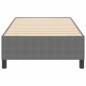vidaXL Letto a Rete Grigio Chiaro 80x200 cm Tessuto a Coste vidaXL Letto a Rete Grigio Chiaro 80x200 cm Tessuto a Coste