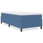 vidaXL Letto con Rete a Molle Blu 80x200 cm in Tessuto Velluto a Coste vidaXL Letto con Rete a Molle Blu 80x200 cm in Tessuto Velluto a Coste