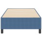 vidaXL Letto con Rete a Molle Blu 80x200 cm in Tessuto Velluto a Coste vidaXL Letto con Rete a Molle Blu 80x200 cm in Tessuto Velluto a Coste