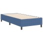vidaXL Letto con Rete a Molle Blu 80x200 cm in Tessuto Velluto a Coste vidaXL Letto con Rete a Molle Blu 80x200 cm in Tessuto Velluto a Coste