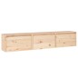 Mobili Porta TV 3 pz in Legno Massello di Pino Mobili Porta TV 3 pz in Legno Massello di Pino