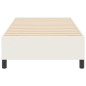 VidaXL Letto Box Spring Crema 100x200 cm Tessuto a Coste VidaXL Letto Box Spring Crema 100x200 cm Tessuto a Coste