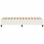 VidaXL Letto Box Spring Crema 100x200 cm Tessuto a Coste VidaXL Letto Box Spring Crema 100x200 cm Tessuto a Coste