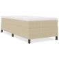 vidaXL Letto a Box Verde Chiaro Grigio 100x200 cm Tessuto a Velluto
