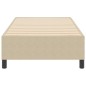 vidaXL Letto a Box Verde Chiaro Grigio 100x200 cm Tessuto a Velluto
