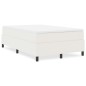vidaXL Letto Box Spring Crema Piccolo Matrimoniale Tessuto Corduroy