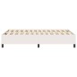 vidaXL Letto Box Spring Crema Piccolo Matrimoniale Tessuto Corduroy