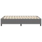 vidaXL Letto a Doghe Grigio Chiaro 120x200 cm in Tessuto Corduroy