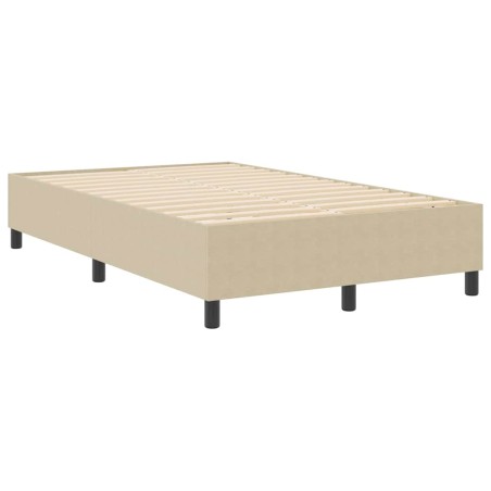 Letto Box Spring vidaXL Verde Chiaro Grigio 120x200 cm Tessuto Vellutato