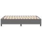 vidaXL Letto con Reticolo Grigio Chiaro 140x200 cm in Tessuto Vellutato