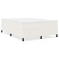 vidaXL Letto a molle Box Cream 140x200 cm in Tessuto a Coste vidaXL Letto a molle Box Cream 140x200 cm in Tessuto a Coste