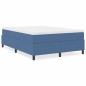 Letto Box Spring vidaXL Blu 140x200 cm Tessuto in corda Letto Box Spring vidaXL Blu 140x200 cm Tessuto in corda