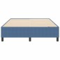 Letto Box Spring vidaXL Blu 140x200 cm Tessuto in corda Letto Box Spring vidaXL Blu 140x200 cm Tessuto in corda