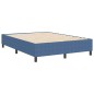 Letto Box Spring vidaXL Blu 140x200 cm Tessuto in corda Letto Box Spring vidaXL Blu 140x200 cm Tessuto in corda