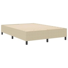 vidaXL Letto con Reticolo Verde Chiaro Grigio 140x200 cm in Tessuto Corduroy