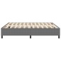 vidaXL Letto Box Spring Grigio Chiaro Super King Tessuto Corduroy