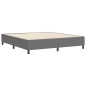 vidaXL Letto Box Spring Grigio Chiaro Super King Tessuto Corduroy