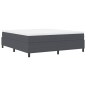 vidaXL Letto Box Spring Grigio Scuro Super King in Tessuto Vellutato vidaXL Letto Box Spring Grigio Scuro Super King in Tessuto Vellutato