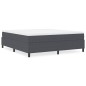 vidaXL Letto Box Spring Grigio Scuro Super King in Tessuto Vellutato vidaXL Letto Box Spring Grigio Scuro Super King in Tessuto Vellutato