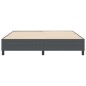 vidaXL Letto Box Spring Grigio Scuro Super King in Tessuto Vellutato vidaXL Letto Box Spring Grigio Scuro Super King in Tessuto Vellutato