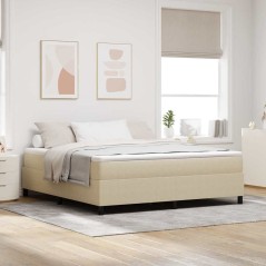vidaXL Letto a Rete Verde Chiaro Grigio Super King in Tessuto Vellutato