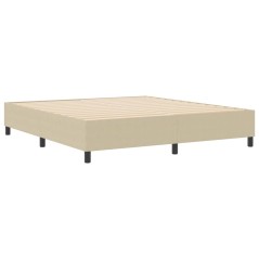 vidaXL Letto a Rete Verde Chiaro Grigio Super King in Tessuto Vellutato