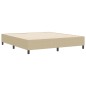 vidaXL Letto a Rete Verde Chiaro Grigio Super King in Tessuto Vellutato