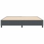 vidaXL Letto Box Spring Grigio Scuro 200x200 cm Tessuto a Coste vidaXL Letto Box Spring Grigio Scuro 200x200 cm Tessuto a Coste