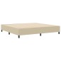 vidaXL Letto Box Spring Verde Chiaro Grigio 200x200 cm Tessuto a Coste vidaXL Letto Box Spring Verde Chiaro Grigio 200x200 cm Tessuto a Coste