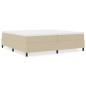 vidaXL Letto Box Spring Verde Chiaro Grigio 200x200 cm Tessuto a Coste vidaXL Letto Box Spring Verde Chiaro Grigio 200x200 cm Tessuto a Coste