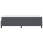 vidaXL Letto a molle con materasso grigio scuro, 80x200 cm, in tessuto di corduroy vidaXL Letto a molle con materasso grigio scuro, 80x200 cm, in tessuto di corduroy