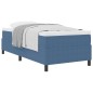 vidaXL Letto Box Spring con Materasso Blu, 90 x 200 cm, Tessuto Corduroy vidaXL Letto Box Spring con Materasso Blu, 90 x 200 cm, Tessuto Corduroy