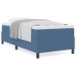 vidaXL Letto Box Spring con Materasso Blu, 90 x 200 cm, Tessuto Corduroy vidaXL Letto Box Spring con Materasso Blu, 90 x 200 cm, Tessuto Corduroy