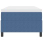 vidaXL Letto Box Spring con Materasso Blu, 90 x 200 cm, Tessuto Corduroy vidaXL Letto Box Spring con Materasso Blu, 90 x 200 cm, Tessuto Corduroy