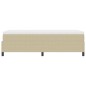 vidaXL Letto con contenitore e materasso in verde chiaro e grigio, 90 x 200 cm, tessuto di corduroy morbido