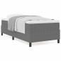 vidaXL Letto a box con materasso grigio chiaro, 100 x 200 cm, tessuto corduroy vidaXL Letto a box con materasso grigio chiaro, 100 x 200 cm, tessuto corduroy