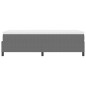 vidaXL Letto a box con materasso grigio chiaro, 100 x 200 cm, tessuto corduroy vidaXL Letto a box con materasso grigio chiaro, 100 x 200 cm, tessuto corduroy