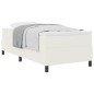 vidaXL Letto a Molle – Ecrù 100x200 cm Tessuto a Velluto vidaXL Letto a Molle – Ecrù 100x200 cm Tessuto a Velluto