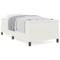 vidaXL Letto a Molle – Ecrù 100x200 cm Tessuto a Velluto vidaXL Letto a Molle – Ecrù 100x200 cm Tessuto a Velluto