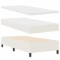 vidaXL Letto a Molle – Ecrù 100x200 cm Tessuto a Velluto vidaXL Letto a Molle – Ecrù 100x200 cm Tessuto a Velluto