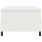 vidaXL Letto a Molle – Ecrù 100x200 cm Tessuto a Velluto vidaXL Letto a Molle – Ecrù 100x200 cm Tessuto a Velluto