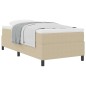vidaXL Letto a Box con Materasso in Grigio Verde Chiaro, 100 x 200 cm, fatto in tessuto di velluto a coste. vidaXL Letto a Box con Materasso in Grigio Verde Chiaro, 100 x 200 cm, fatto in tessuto di velluto a coste.
