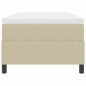 vidaXL Letto a Box con Materasso in Grigio Verde Chiaro, 100 x 200 cm, fatto in tessuto di velluto a coste. vidaXL Letto a Box con Materasso in Grigio Verde Chiaro, 100 x 200 cm, fatto in tessuto di velluto a coste.