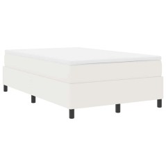 vidaXL Letto a Molle Box con Materasso Crema - 120 x 200 cm, Velluto a Coste